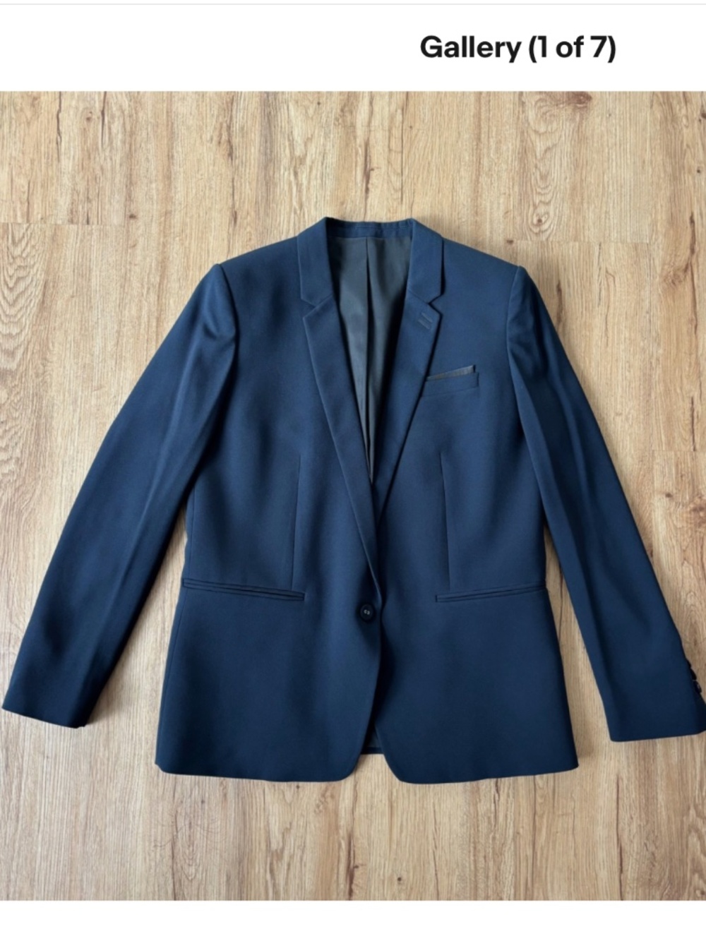 ★NWT Org. $375 The Kooples Blazer Navy FR40★